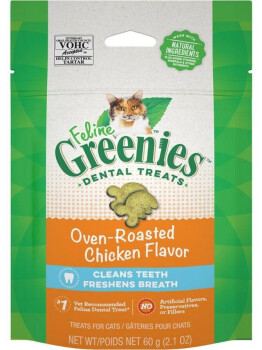 Gâterie dentaire au poulet rôti pour chats - Greenies
