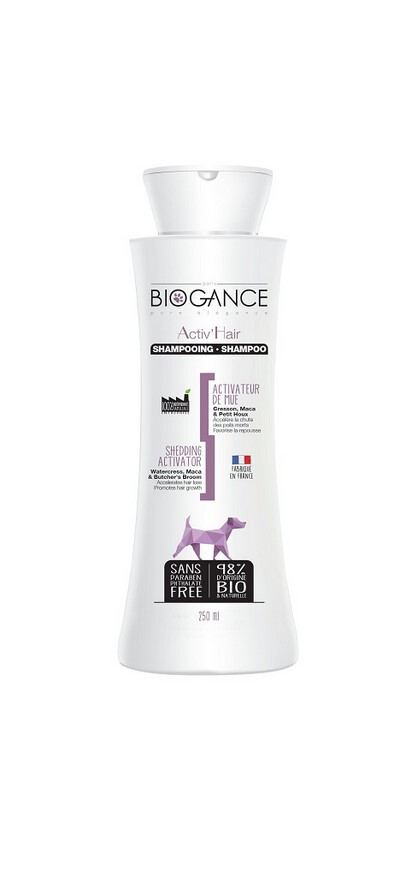 Bg1011 - Shampoing Activateur de Mue pour Chiens et Chats - Biogance