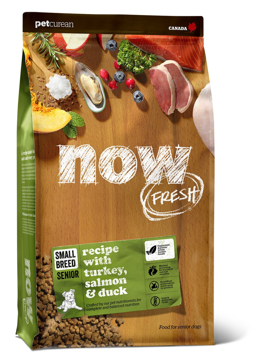 Pc1037 - Nourriture pour Chiens Âgés de Petite Taille Sans Grain - Now! Fresh