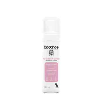 Shampoing Moussant Sans Rinçage pour Chats – Biogance