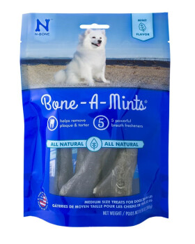 Bone-a-Mints Os Dentaire à la Menthe pour Chien de 30-49 Lbs