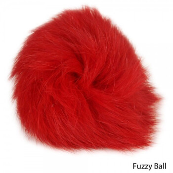 Balle Fuzzy en Fausse Fourure Rascals 1,5'' pour Chat - Costal Pet Products  