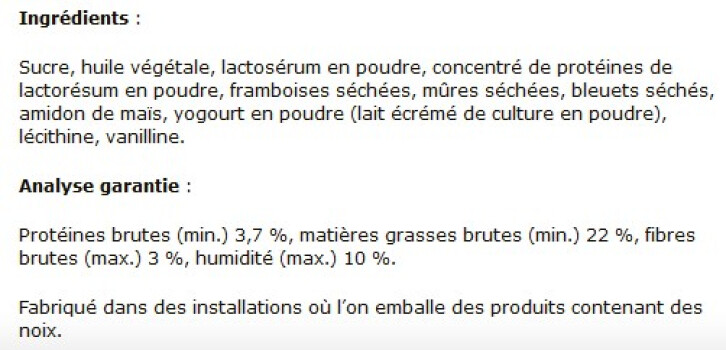 Gâteries aux Baies Sauvage pour Hamster 75gr- Living World 