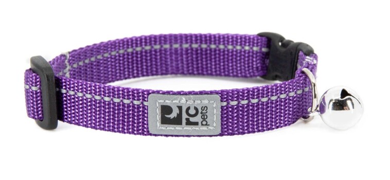 Collier pour chat avec boucle de sécurité Mauve - Rc Pets