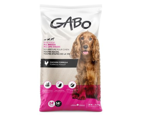 Gb1010 - Nourriture pour chiens au poulet - GABO