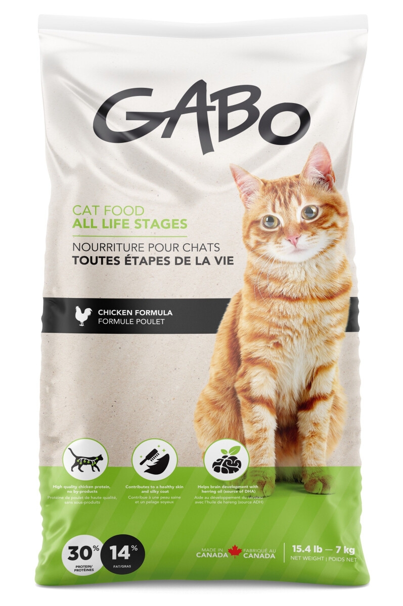 Gb5010 - Nourriture pour chats au poulet - GABO