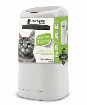 Poubelle à déchets pour chats - Litter Locker Design Plus