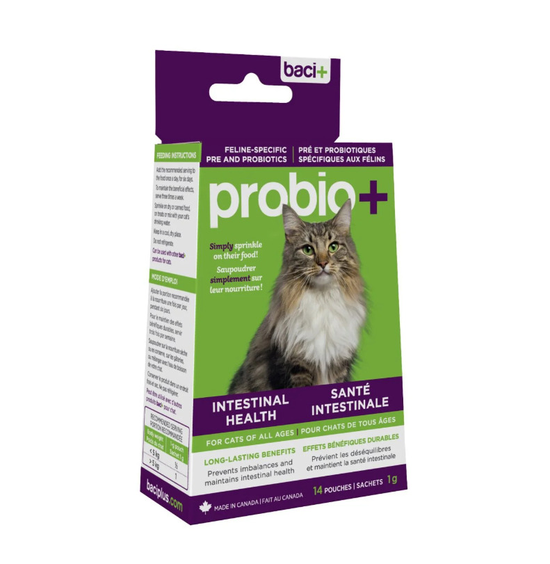 Y29000 - Probio+ pré et probiotiques en sachets pour chats - Baci+