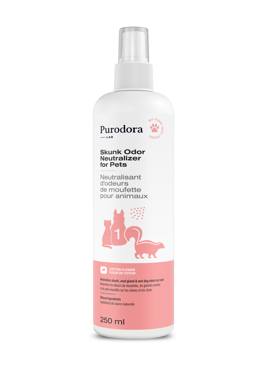 50111 - Neutralisant d'Odeurs de Moufette pour Animaux - Purodora Lab