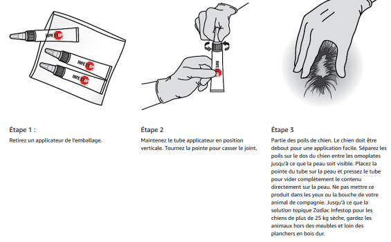 Gouttes anti-puces pour chiens de 25 kg et plus - Zodiac Infestop