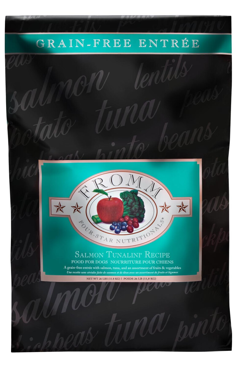 Fr176 - Nourriture pour chiens sans grains saumon tunalini - Fromm Four-Star