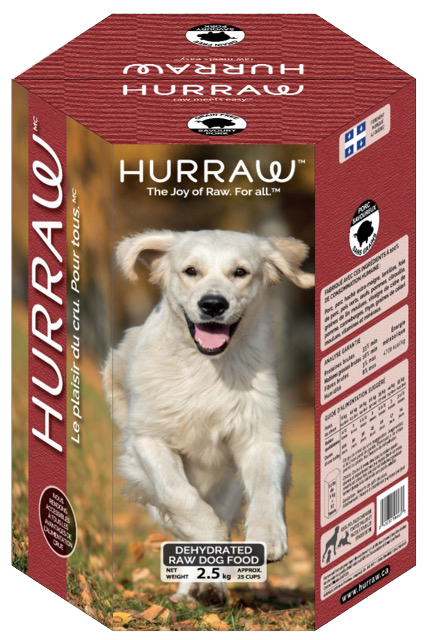 Cs1114 - Nourriture déshydraté sans grains au porc pour chiens 10 kg- Hurraw