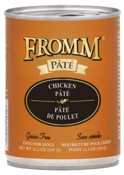 Nourriture en boîte pour chiens pâté de poulet sans grains - Fromm Gold