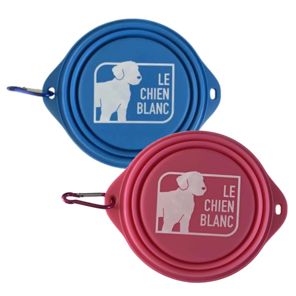 50559 - Bol rétractable GUS en silicone pour chien - Le Chien Blanc