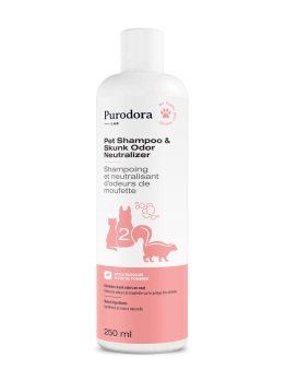 Duo Neutralisant d'Odeurs de Moufette pour Animaux - Purodora Lab