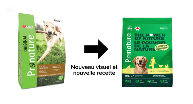 Nourriture pour chiens de grandes races au poulet - Pronature