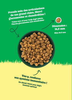 Nourriture pour chiens de grandes races au poulet - Pronature