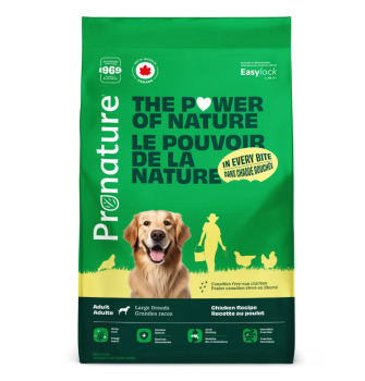 Nourriture pour chiens de grandes races au poulet - Pronature