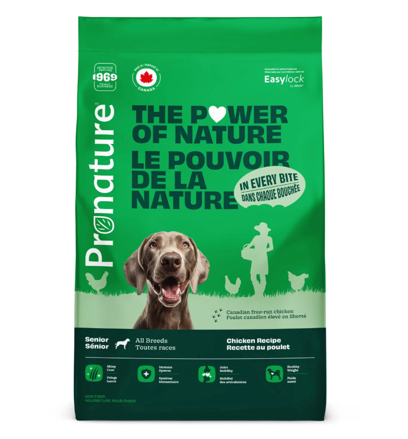 Plb729 - Nourriture pour chiens sénior au poulet - Pronature