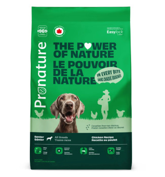 Nourriture pour chiens sénior au poulet - Pronature