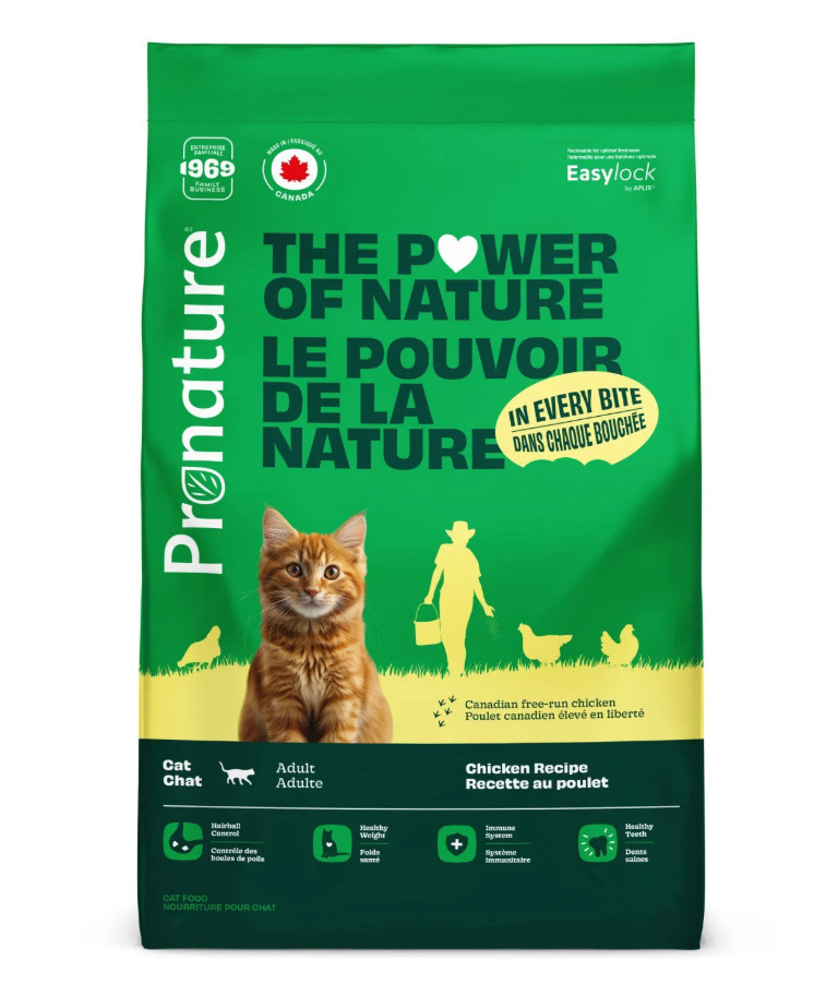 Plb806 - Nourriture pour chats adultes au poulet - Pronature