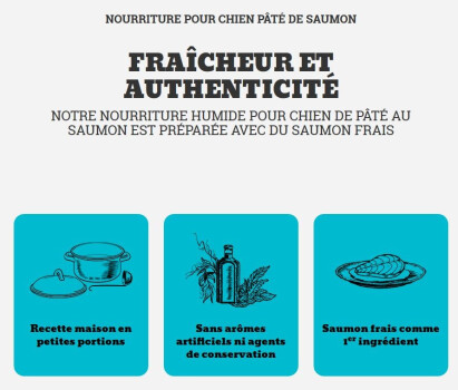 Conserve Chiens Sans Grains au Saumon - Oven-Baked