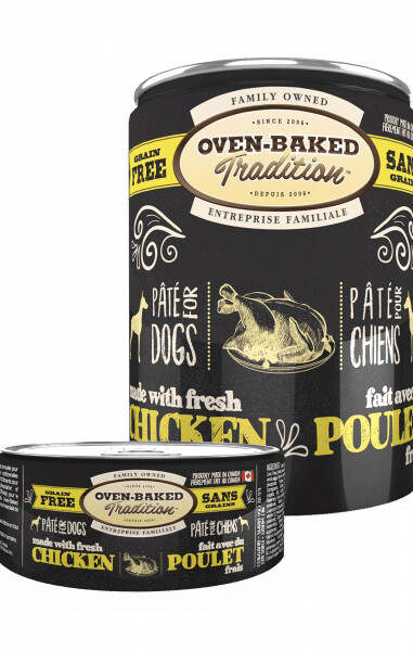 Ob712 - Conserve pour chiens sans grains au poulet - Oven-Baked Tradition