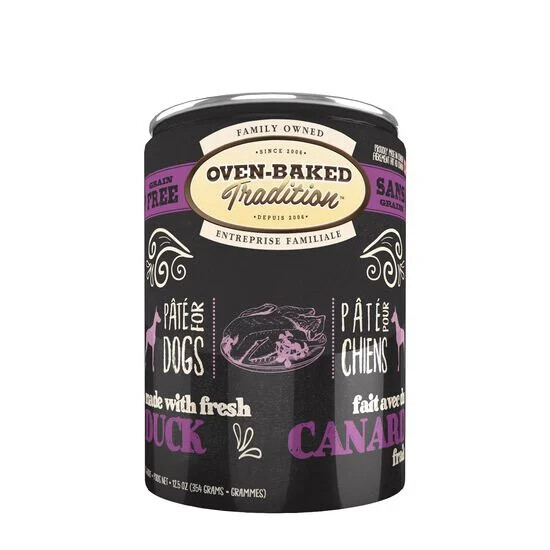 Ob723 - Conserve pour chiens sans grains au canard - Oven-Baked Tradition