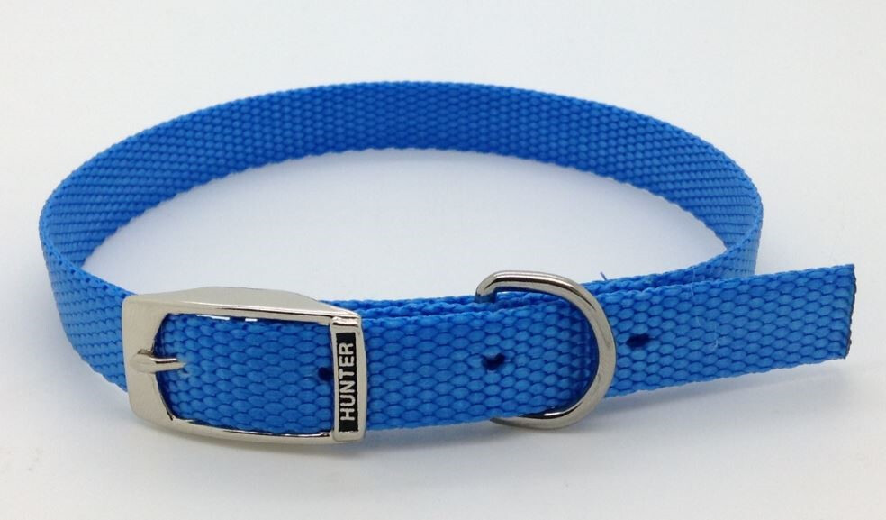 Ht10112 - Collier de Nylon Bleu Pale pour Animaux - Hunter Brand