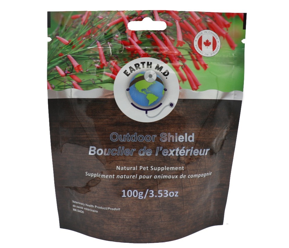 D7486 - Répulsif naturel contre les puces et les tiques pour animaux - Earth M.D.