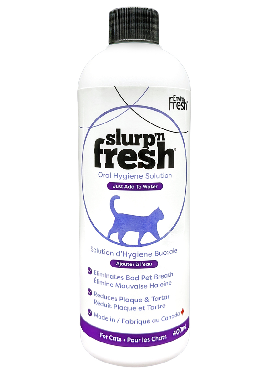 Ga2101 - Slurp'n Fresh Liquide Dentaire pour Chat - Enviro Fresh