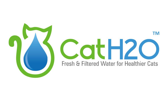 Abreuvoir en Plastique pour Animaux 2L Bleu - Cat H2O