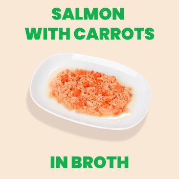 Conserve pour chats au saumon et carotte - Almo Nature
