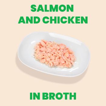 Conserve pour chats au saumon et poulet - Almo Nature