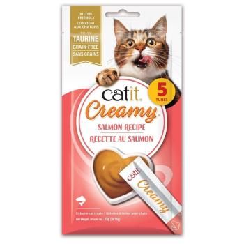 Collation pour chats régal crémeux au saumon - Catit