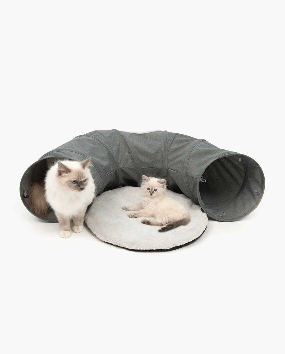 Hg41996 - Tunnel pour chats Gris - Vesper de Catit