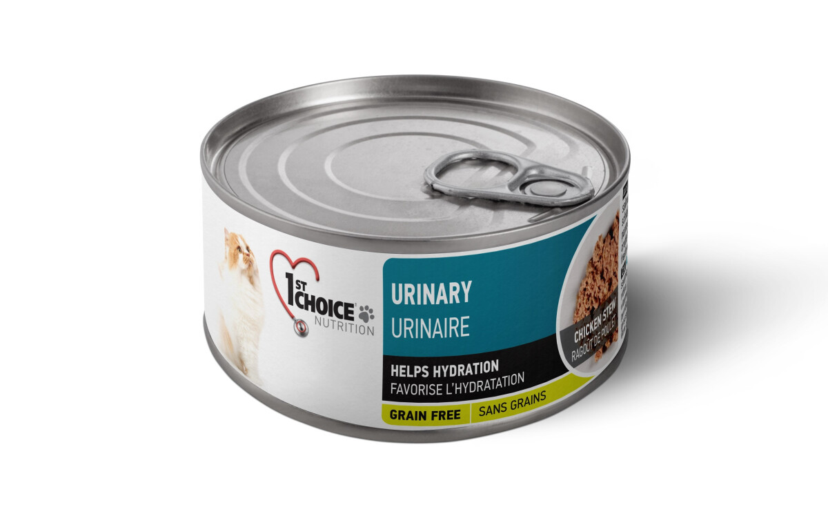 Plb693 - Nourriture en boîte pour chats santé urinaire sans grains au poulet - 1st Choice