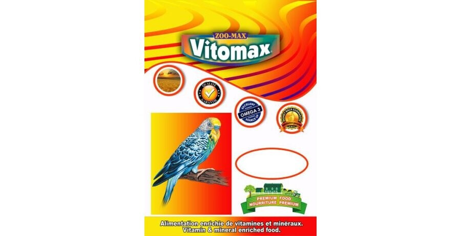 82210 - Nourriture pour Perruches VITOMAX - Zoomax