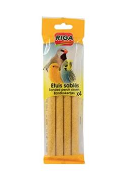 Couvre perchoir sablé en paquet de 4 pour oiseaux - Riga