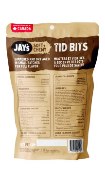 Gâteries pour chiens Tid Bits à saveur d'arachide - Jay's 