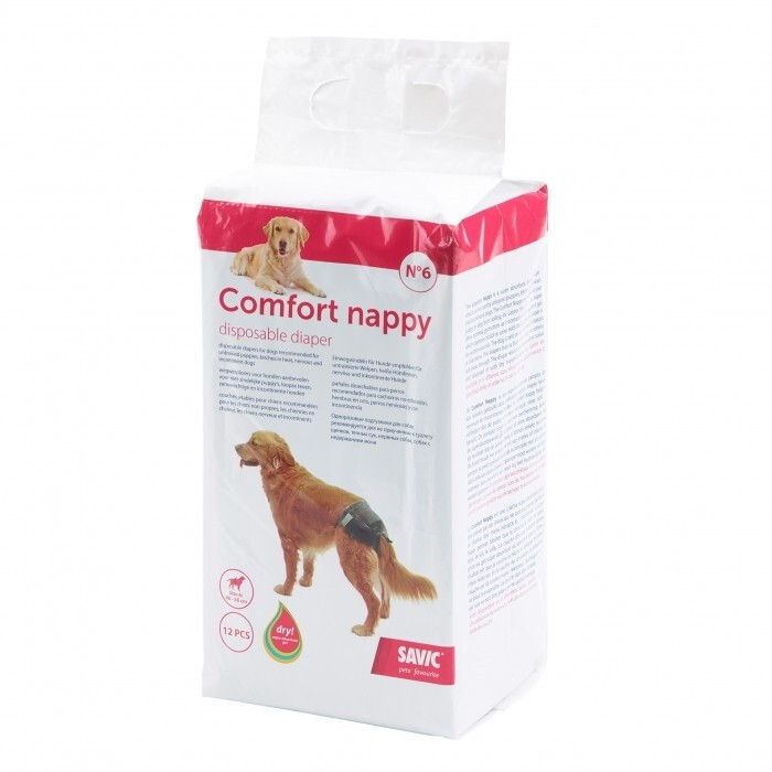 Rd3381 - Couches Jetables Comfort Nappy pour Chiens - Savic
