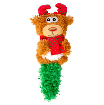 Peluche kickeroo de Noël avec herbe à chat - Kong