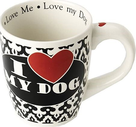 Fd01514 - Tasse à Café "I Love My Dog"