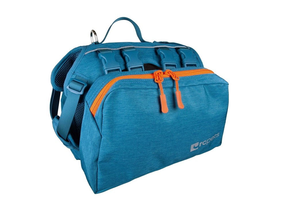 D829196 - Sac-à-Dos pour Chiens Quest Day Pack Turquoise - RcPets
