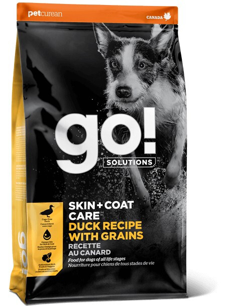 Pc2129 - Nourriture pour chiens sans grains au canard - Go! Skin + Coat Care