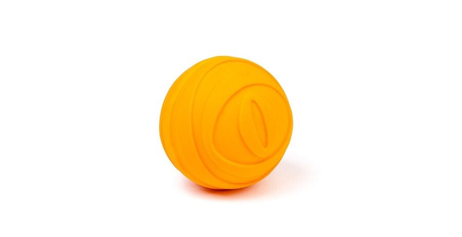 Bz03687 - Balle Orange en Latex pour Chiens - Büd'z
