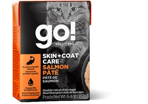 Nourriture en boîte pâté de saumon pour chats - Go ! Skin + Coat Care