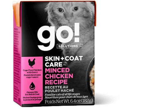 Nourriture en boîte au poulet haché pour chats - Go ! Skin + Coat Care