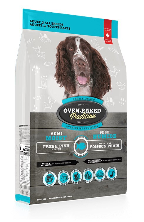 Ob460 - Nourriture semi-humide pour chiens au poisson - Oven-Baked Tradition