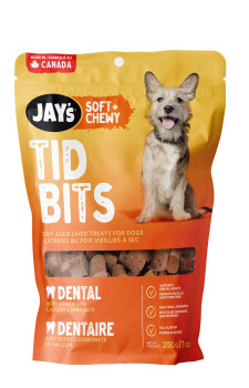 Gâteries pour chiens Tid Bits Dentaire au foie - Jay's